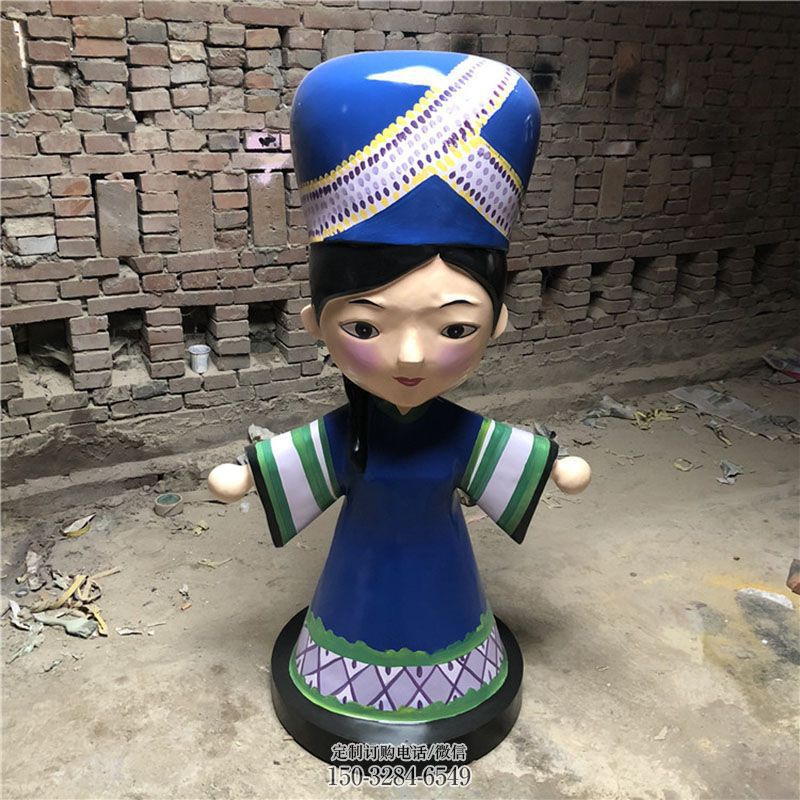 花园小品承接-景观定制-地产唱戏雕塑