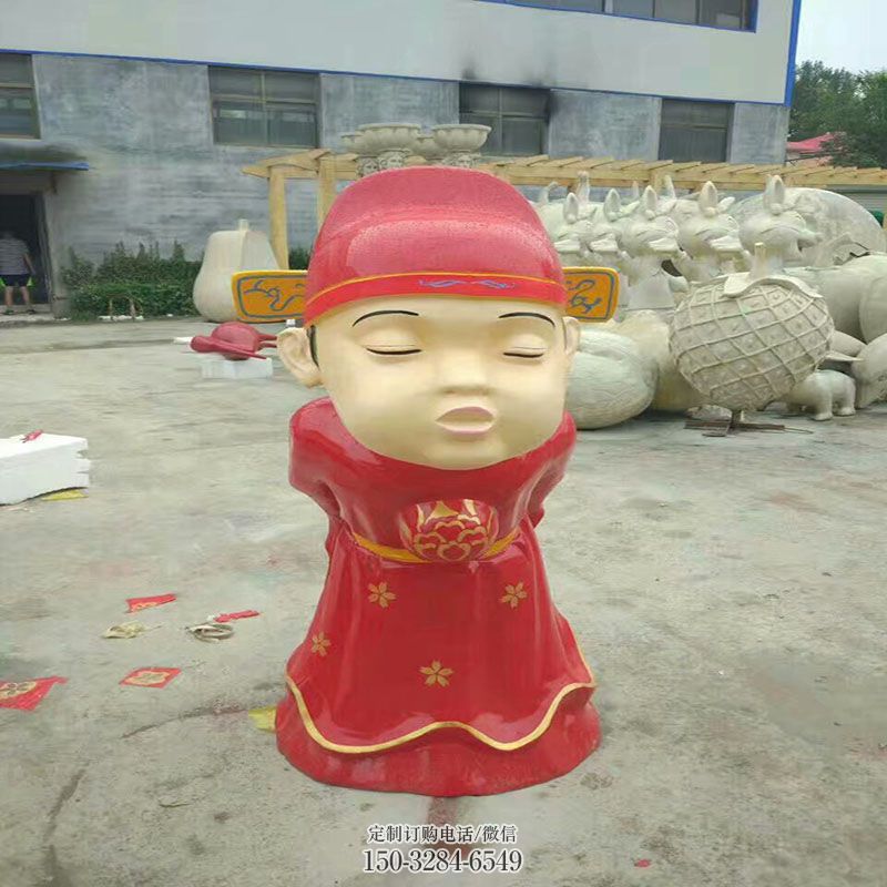 街景小品供求-小区构件-大型花旦雕塑公司